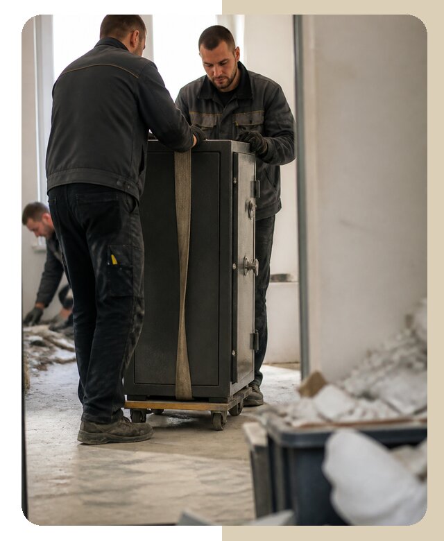 Демонтаж сейфа в Клинцах по цене от 4678 р. | Дверной