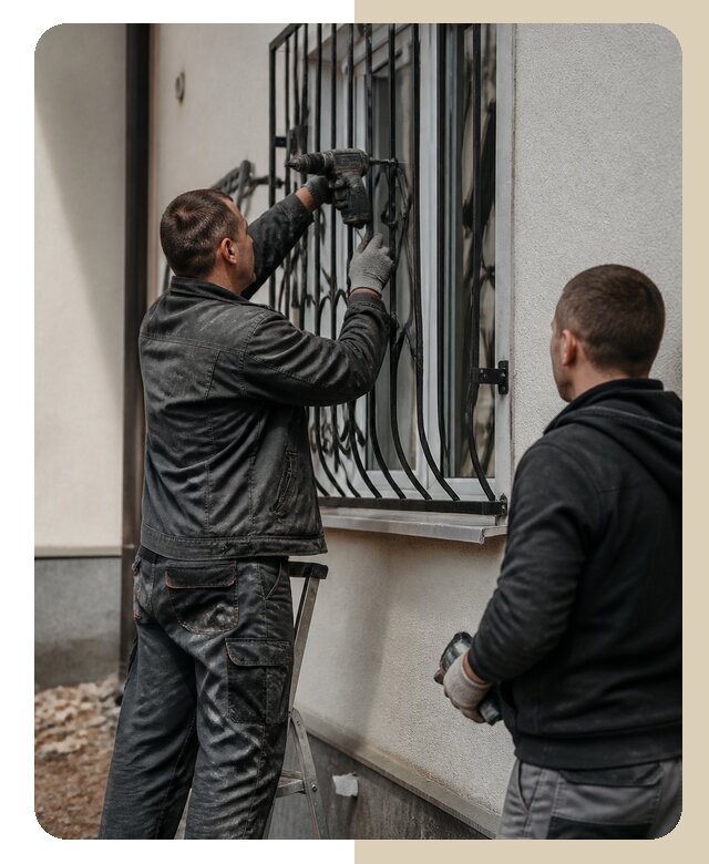 Установка наружных решеток в Клинцах от 5094 р. | Дверной